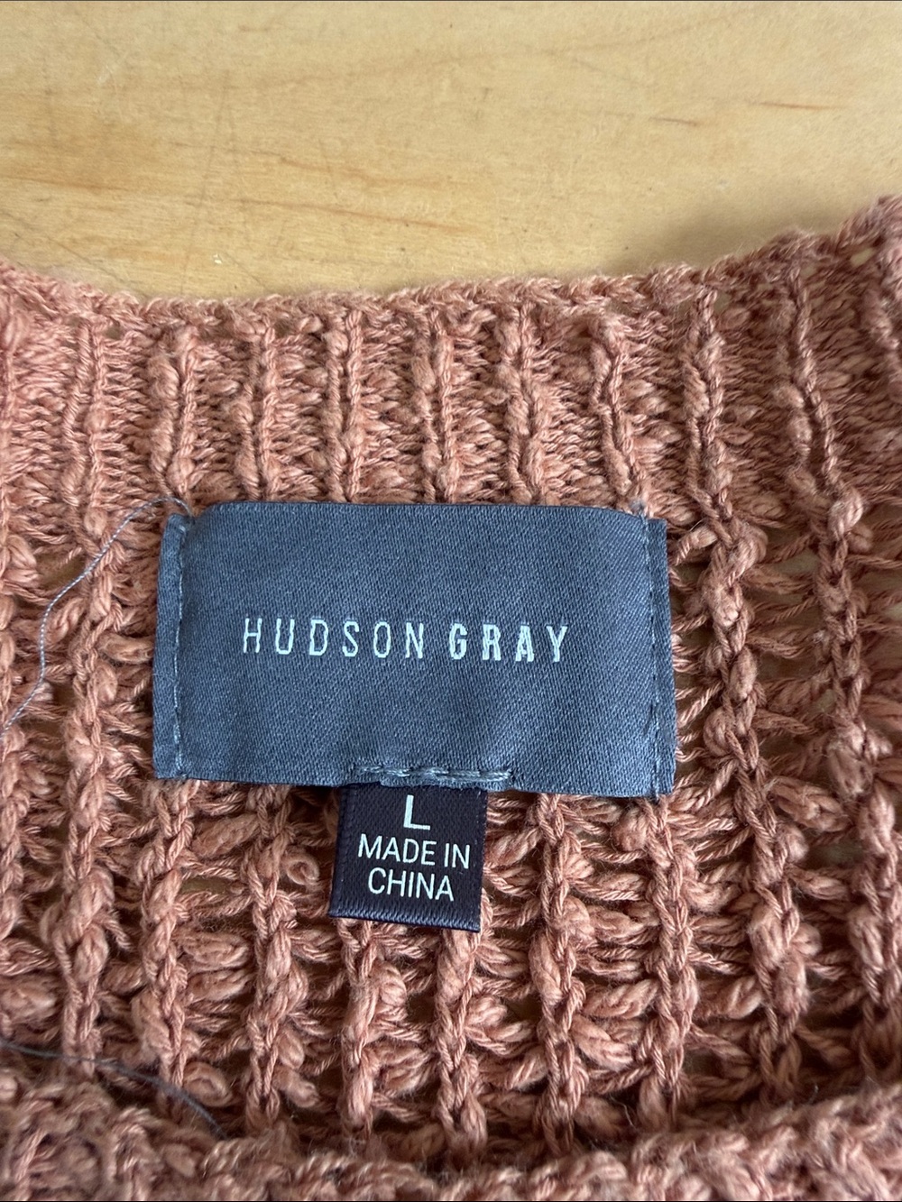 Textured Sleeveless Knit Sweater in Dusty Rose - Hudson Gray - Picture 2 of 5